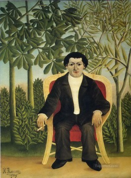 ジョセフ・ブルマーの肖像画 1909年 アンリ・ルソー ポスト印象派 素朴原始主義 Oil Paintings